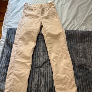 Levi’s Cream Corduroy Pants